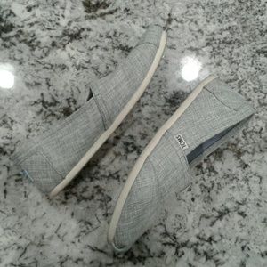 Toms | Light Blue Slip-On Flats